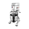 Amasadora batidora planetaria profesional de 40 litros con caldero inoxidable y accesorios para masas, cremas y repostería