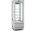 Armario expositor Vitra Soft Air Infrico para chocolate y bombones con 4 caras de cristal, refrigeración ventilada y temperatura de 15 a 18 grados.