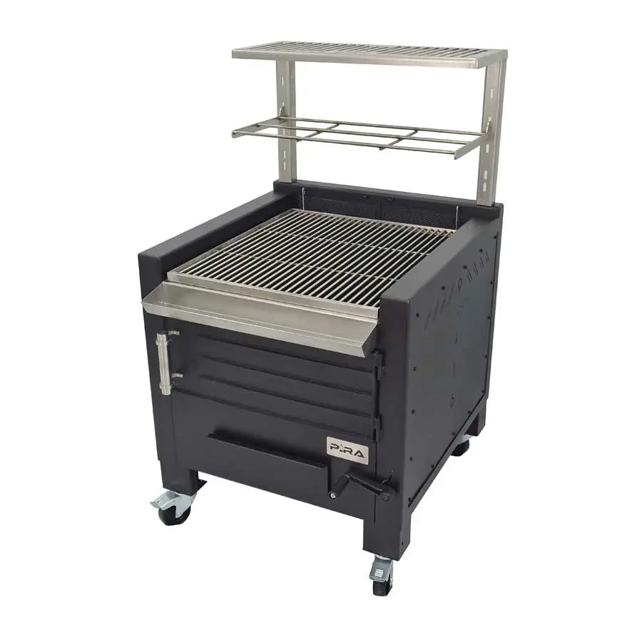 Barbacoa profesional de carbón BBQ M80 con parrillas intercambiables para restaurantes y asadores