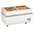Conservadora expositora horizontal IL 1500 HC con puerta de cristal para productos congelados