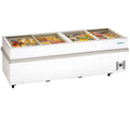 Conservadora expositora horizontal IL 2500 HC de gran capacidad para congelados