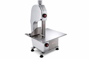 Cortadora de huesos profesional SEG-1650A con mesa inoxidable AISI 304 para carnicerías, charcuterías y cocinas industriales