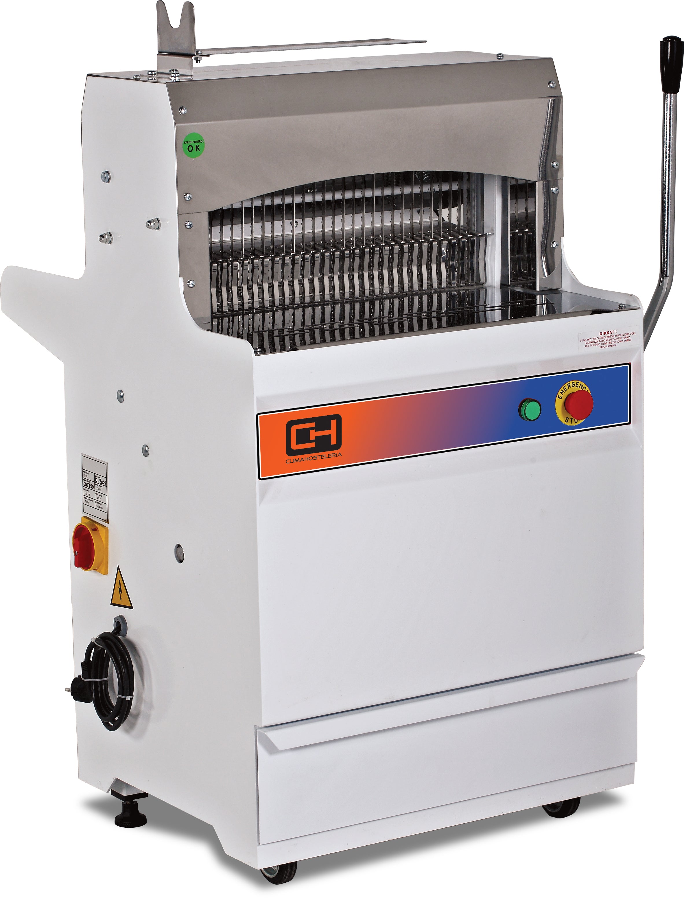 Cortadora de Pan con mueble 50 cm longitud de corte (Grosor corte 13 mm) EMP3001-13