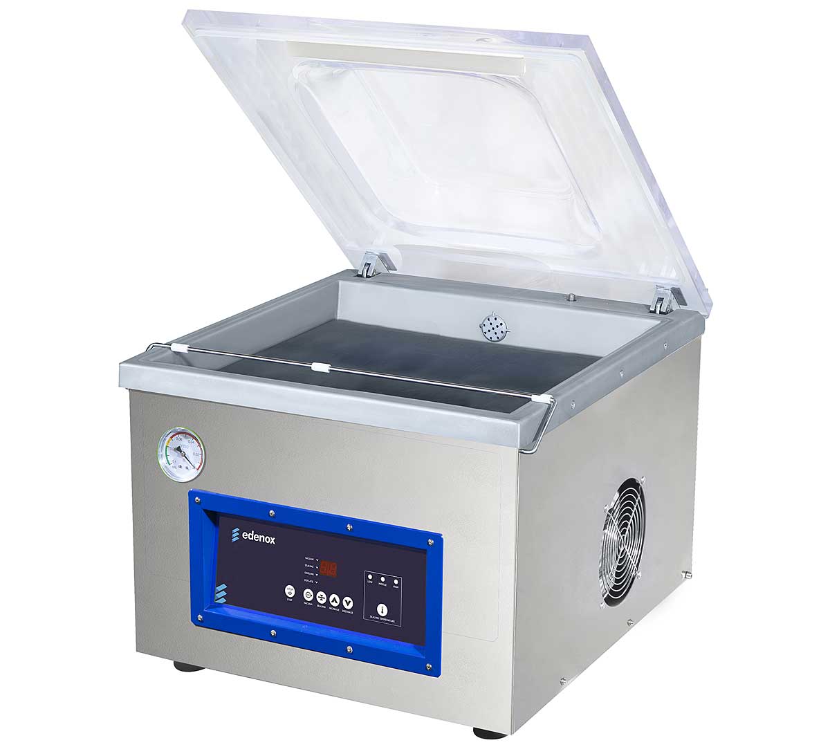 Envasadora al vacío profesional Edenox VAKSIC 10 E Serie 340 con bomba de 10 m³/h