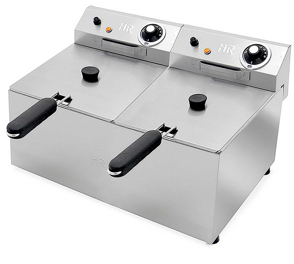 Freidora electrica doble 6+6 Litros - FAINCA HR FD6L6LF