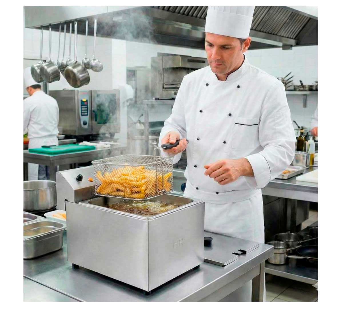 Freidora electrica 6 Litros - HR FD6LF