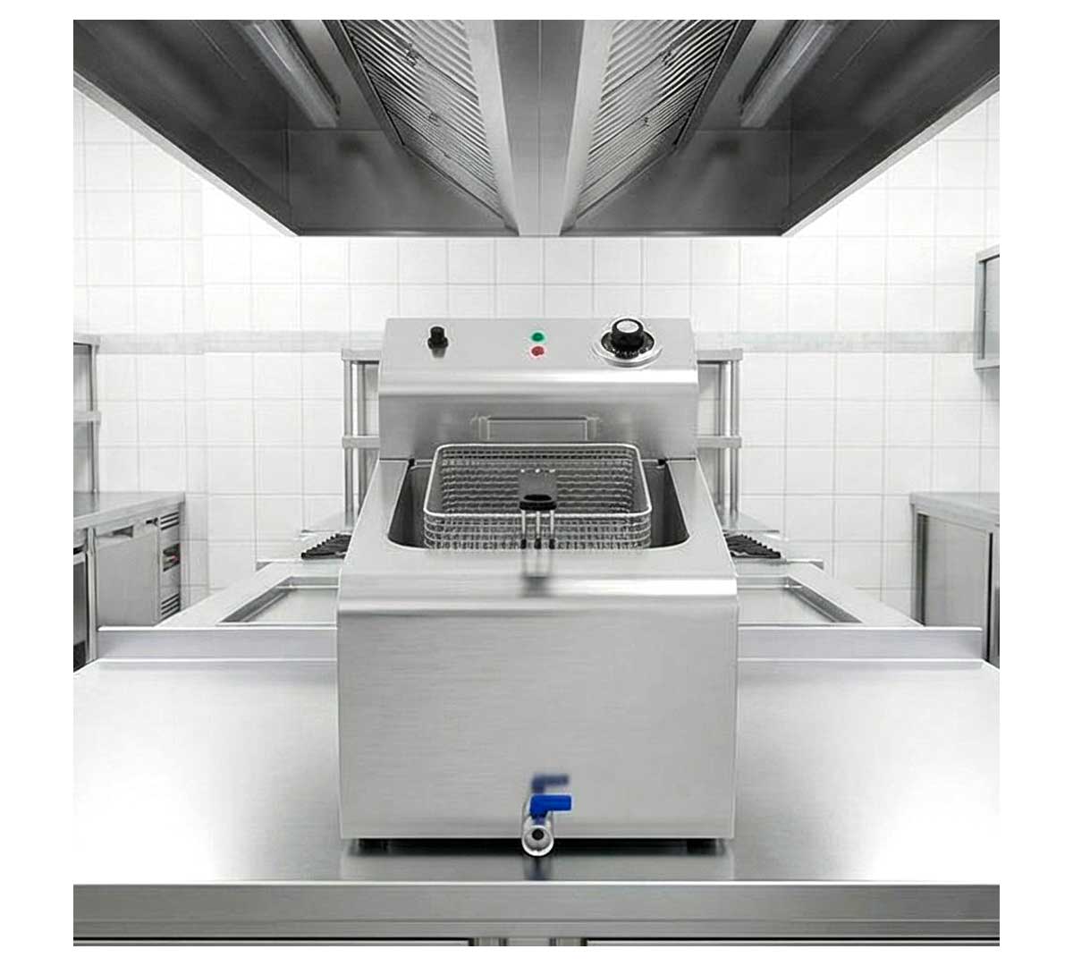 Freidora electrica 8 litros simple -HR  FD8L300