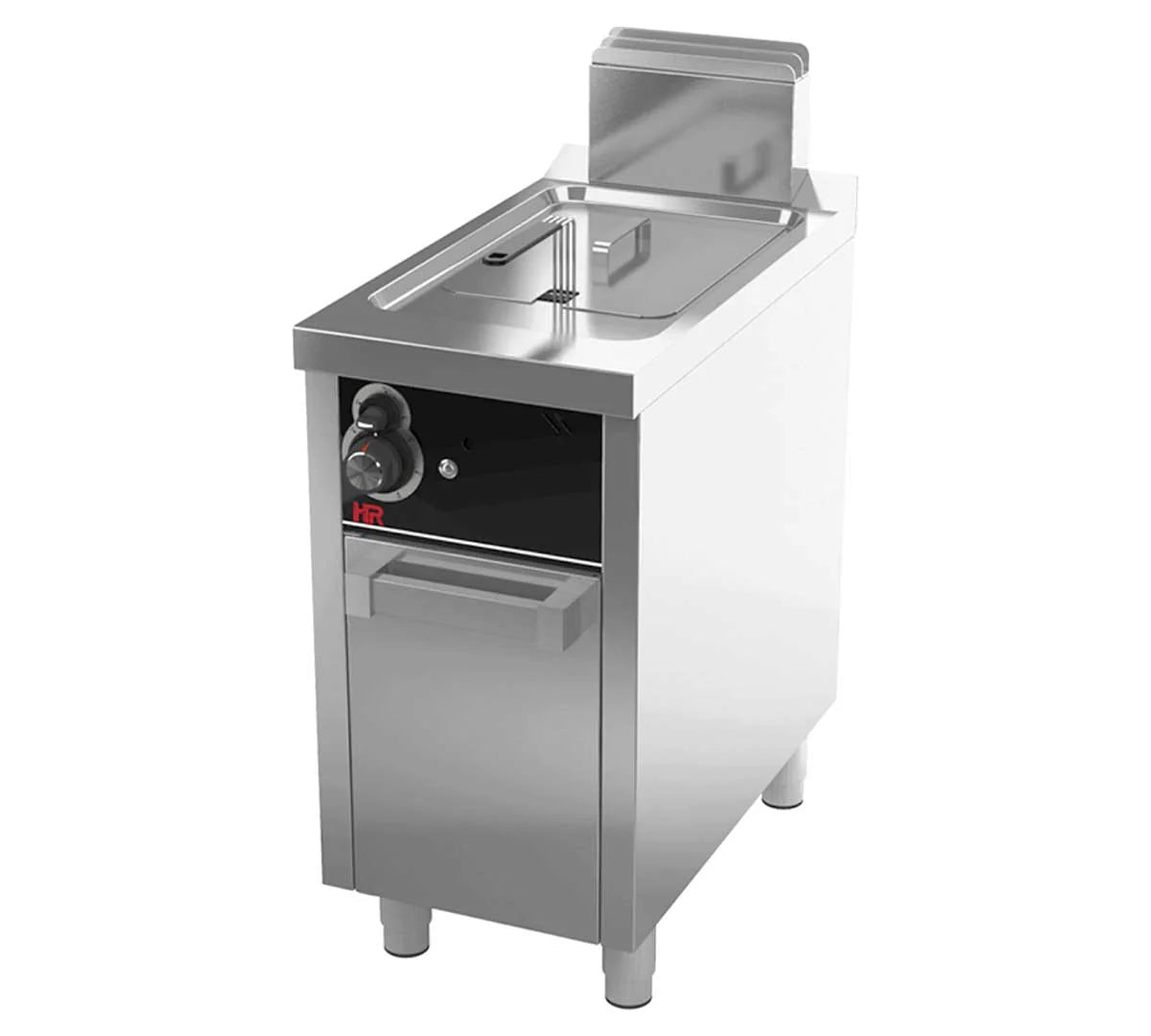 Freidora a gas con estante 12 litros - HR FDG12