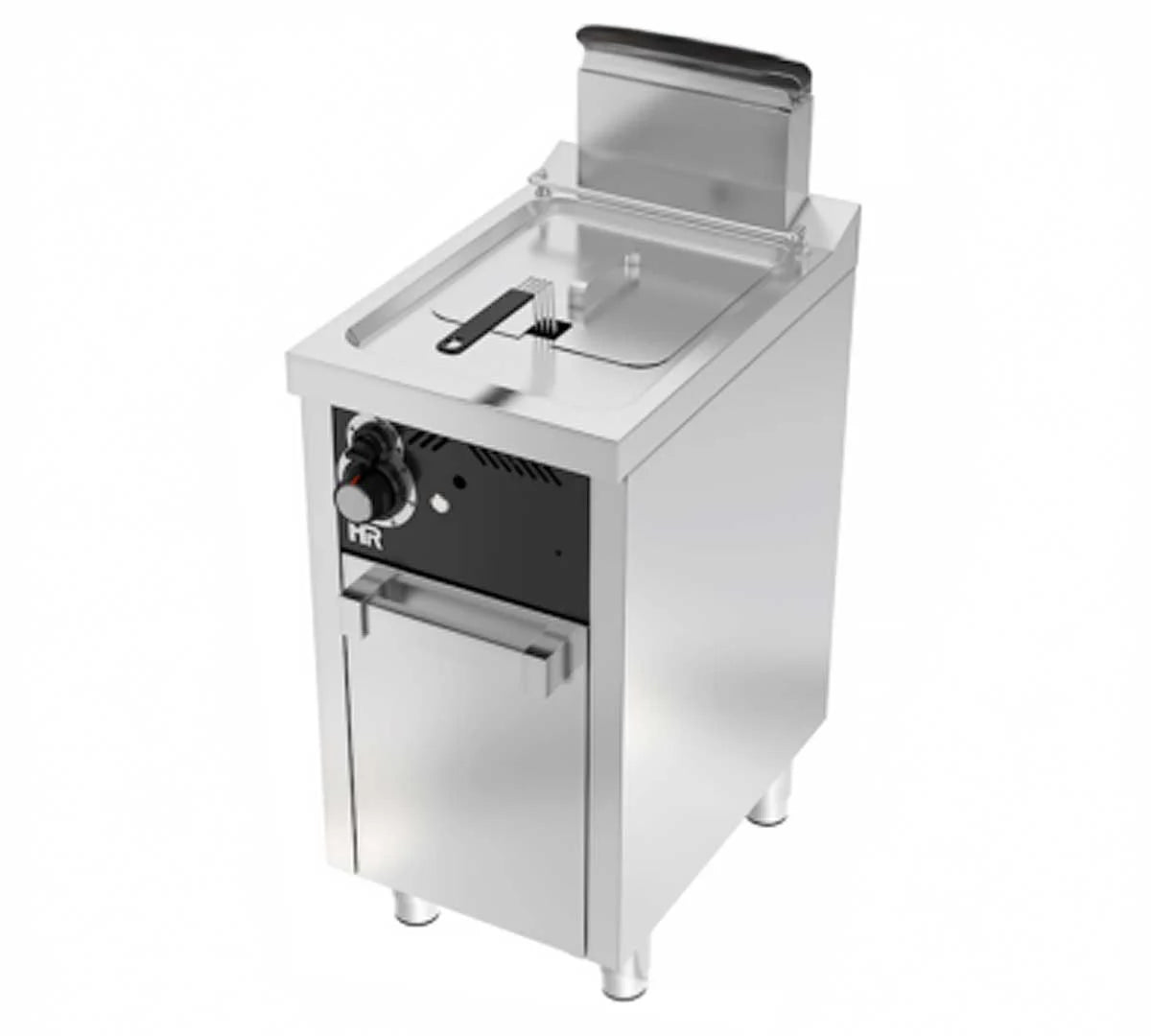 Freidora a gas 8 litros con estante - HR FDG8L600E