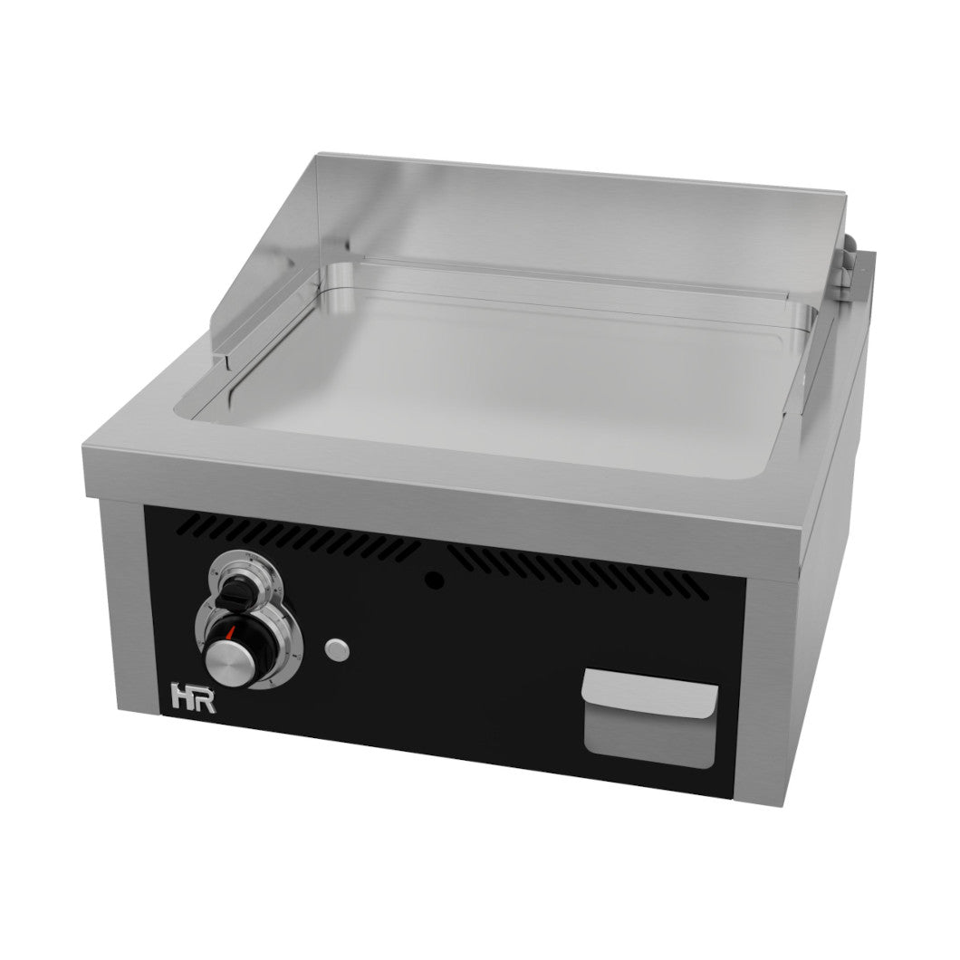 HR Fainca Fry Top gas cromo sobremesa Serie 600 600 mm