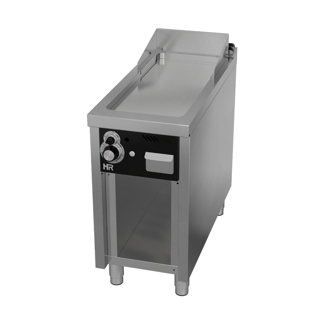 HR Fainca Fry Top gas cromo estante Serie 900 400 mm