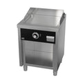 HR Fainca Fry Top eléctrico cromo estante Serie 600 600 mm