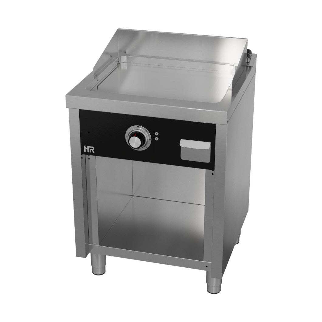 HR Fainca Fry Top eléctrico cromo estante Serie 600 600 mm