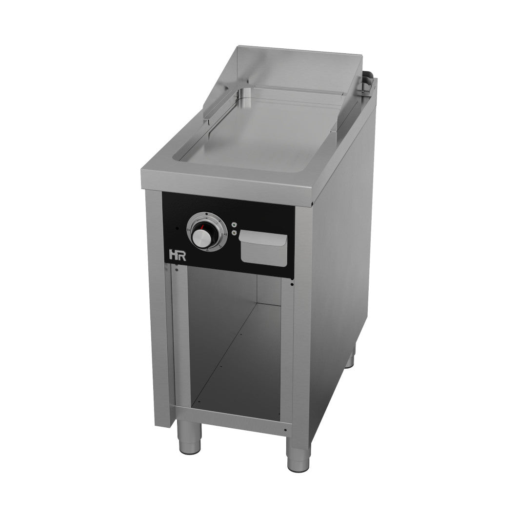 HR Fainca Fry Top eléctrico cromo estante Serie 750 400 mm