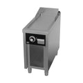 HR Fainca Fry Top eléctrico rectificado estante Serie 900 400 mm