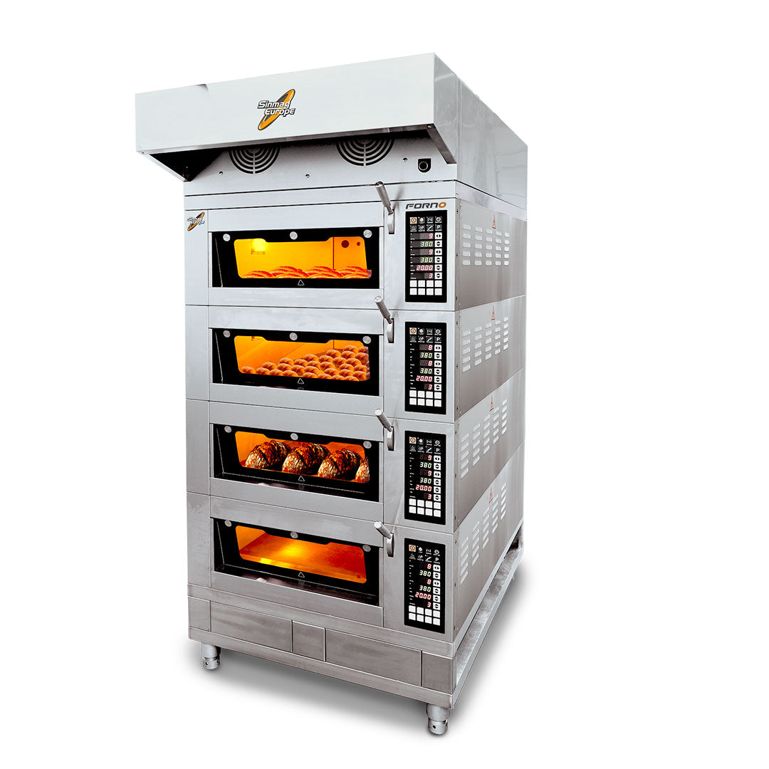 Horno modular de 4 pisos (capacidad reducida)
