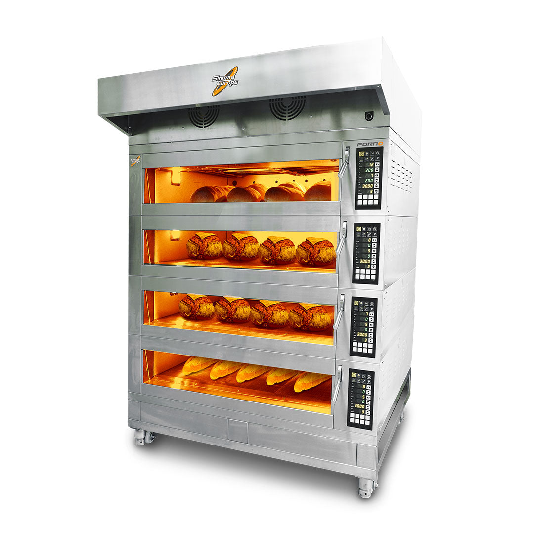 Horno modular de 4 pisos