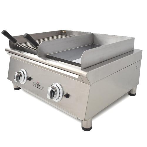 frytop con barbacoa cocina