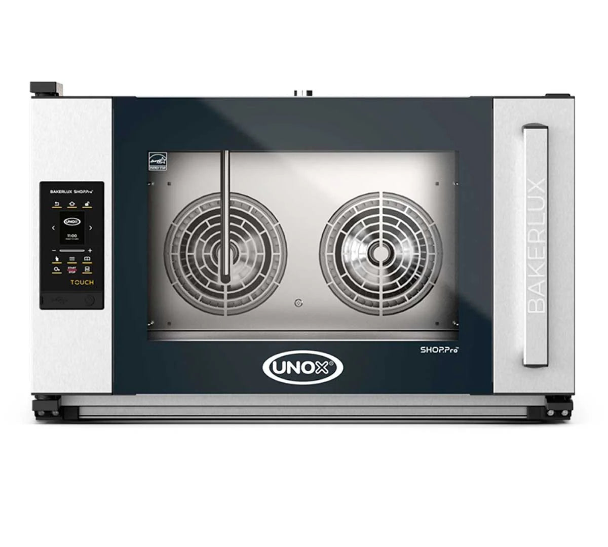 Horno eléctrico de convección industrial para horneado uniforme de pan y repostería