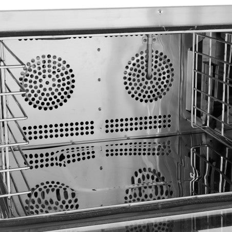 Horno profesional de convección con vapor y grill CO-8F fabricado en acero inoxidable