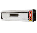 Horno eléctrico BASIC 6 para 6 pizzas de 30 cm con base refractaria profesional