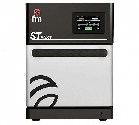 Horno ultrarrápido profesional FM ST Fast con convección microondas impingement pantalla táctil wifi para restaurantes cafeterías y hostelería