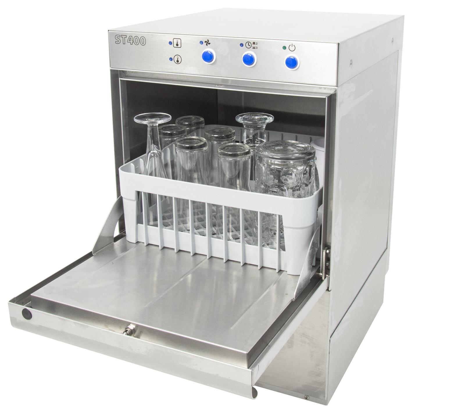 Lavavasos industrial cesta 40x40 cm C-H ST400