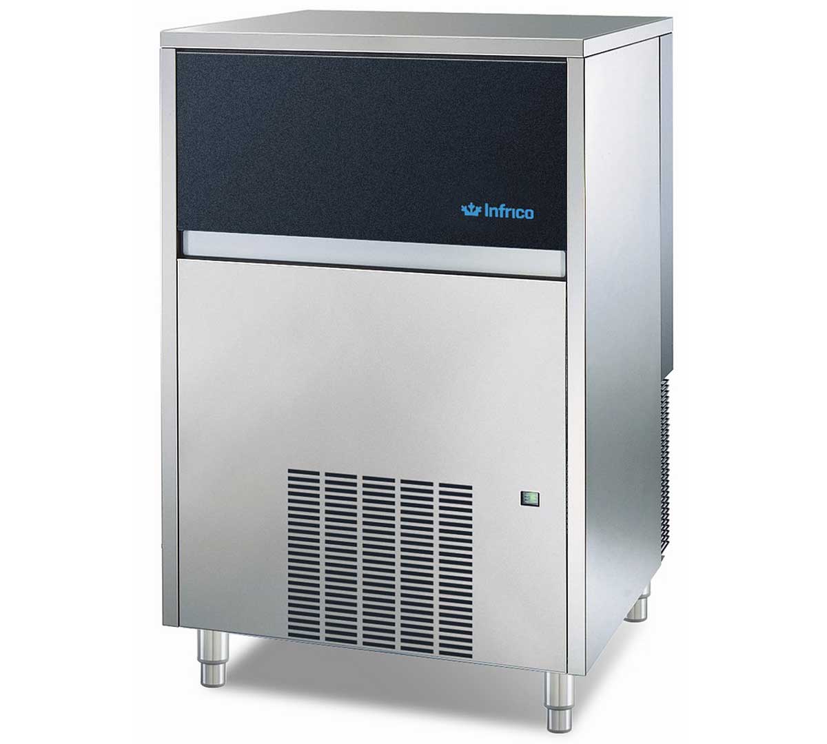 Fabricador de hielo troceado Infrico FHT155HC con condensación por aire o agua y depósito integrado