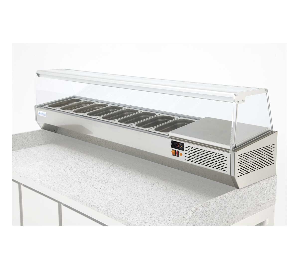 Mesa refrigerada compacta para pizza Edenox MPGP-100-G HC