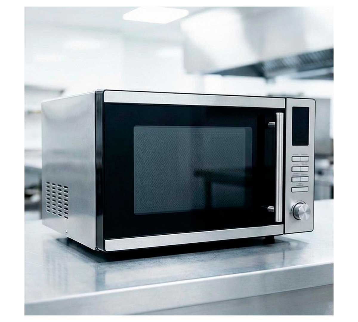 SAVEMAH - Microondas Profesional AG925EBY con Grill – 25 Litros