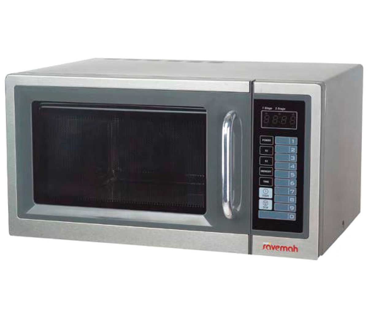 Microondas profesional EM025FDN programable en acero inoxidable para hostelería