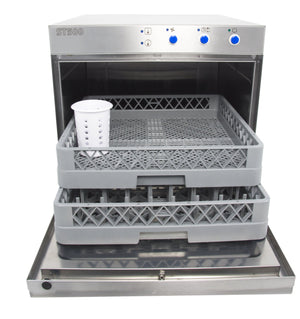 CLIMA- LAVAVAJILLAS INDUSTRIAL CESTA 50X50 CM MONOFASICO/TRIFASICO ST500