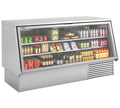 Vitrina expositora refrigerada cerrada Lunnaris VCC-9 para exposición de productos frescos, platos preparados y bebidas en supermercados y tiendas de alimentación.