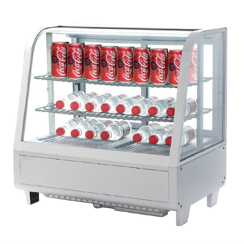 Vitrina Refrigerada Sobremesa 100 litros de 682 x450 x675h mm  XCW-100L