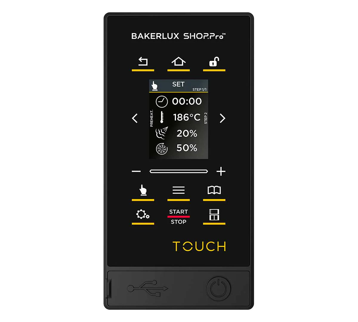 Horno de conveccion 600x400 10 bandejas cierre manual - UNOX XEFR-10EU-ETRV-MT