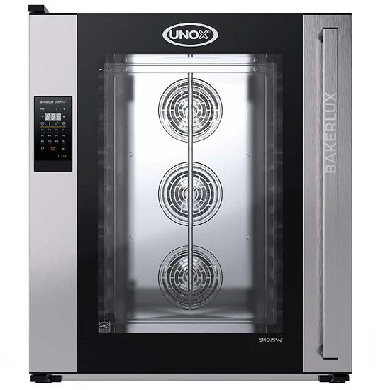 Horno de conveccion 600x400 10 bandejas cierre manual - UNOX XEFR-10EU-ETRV-MT