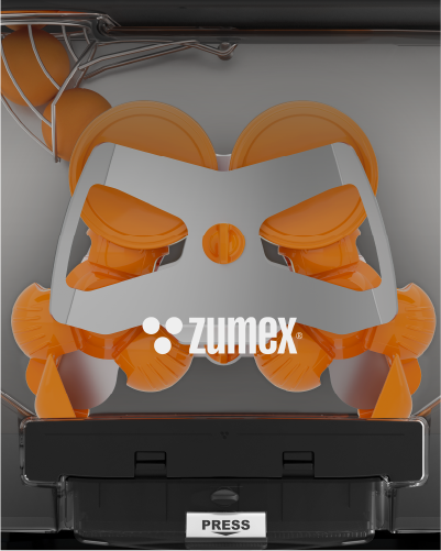 Exprimidora Zumex Versatile Pro de sobremesa con alimentador de gran capacidad