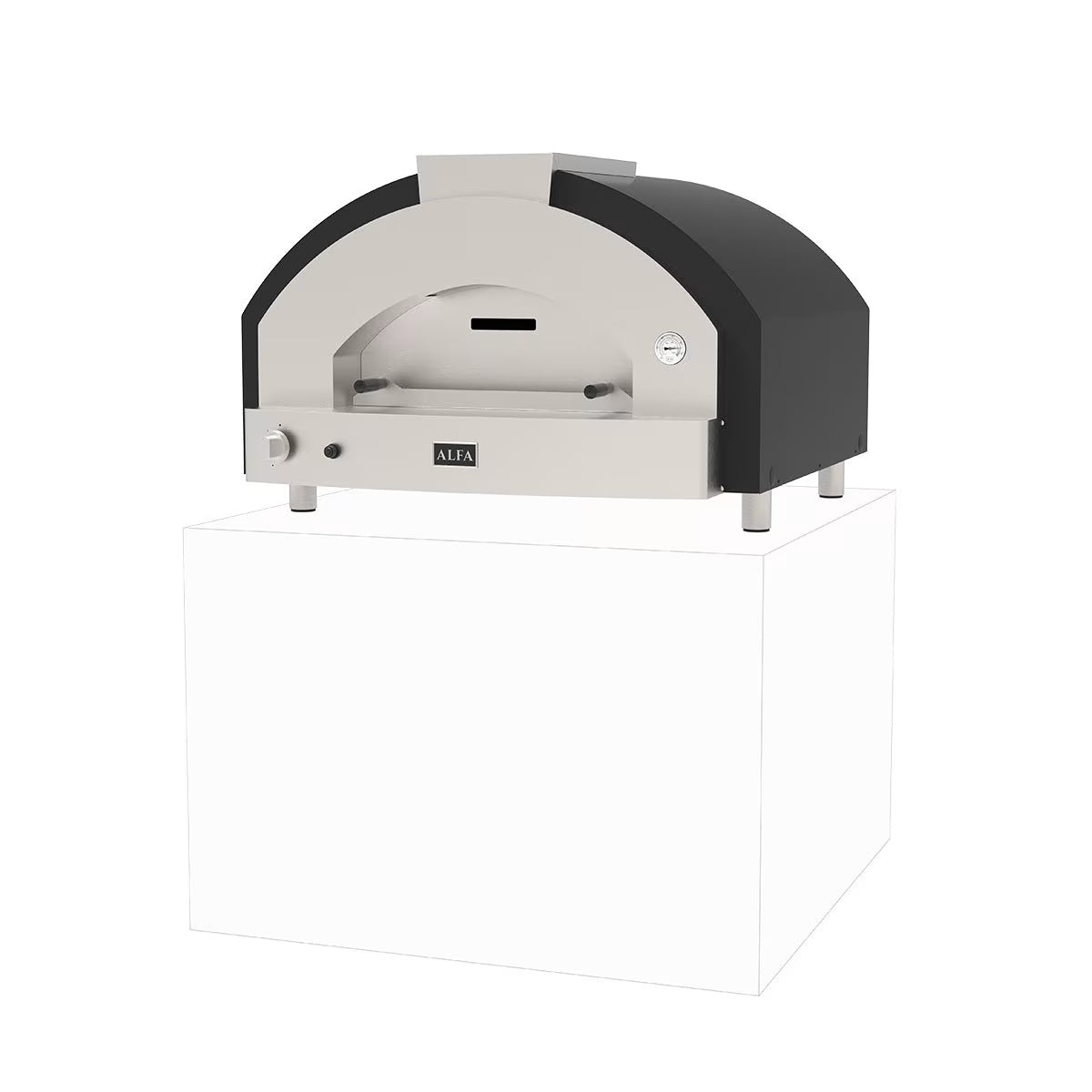 Alfa Forni Quick 4 Pizze Gas natural – Horno profesional para pizza