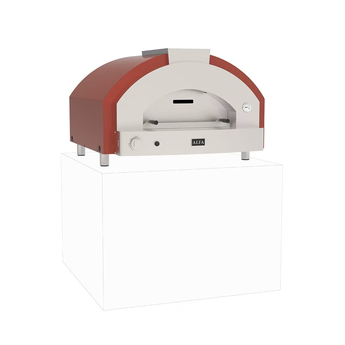 Alfa Forni Quick 4 Pizze Gas natural – Horno profesional para pizza