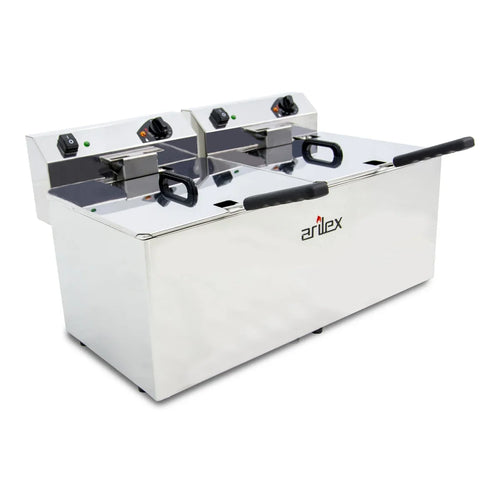 Arilex Freidora Eléctrica Evolution EVO1212 12+12 L 4,5+4,5 kW - vista principal