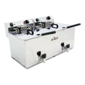 Arilex Freidora Eléctrica Evolution EVO1212GTR 12+12 L con Grifo 7,5+7,5 kW - vista principal