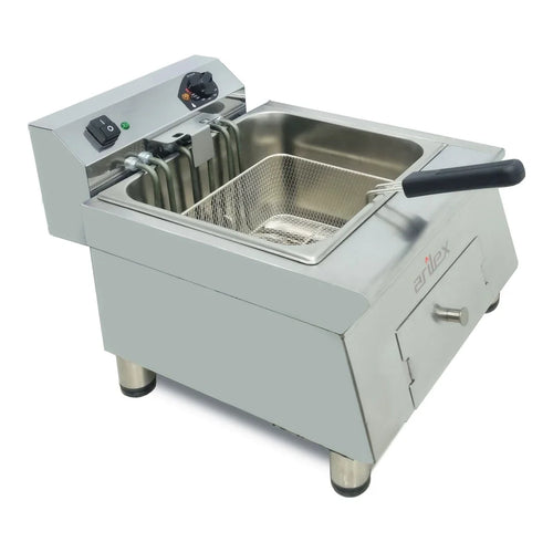Arilex Freidora Eléctrica Línea 600 40FRE12GTR 12 L con Grifo 7,5 kW - vista principal
