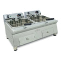 Arilex Freidora Eléctrica Línea 600 70FRE1212G 12+12 L con Grifo 4,5+4,5 kW - vista principal