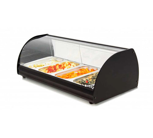 vitrina calienta tapas bar restaurante