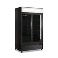 HOREKUS - Armario Expositor Refrigerado KL1100 con Puertas Correderas e Iluminación LED (+2°C a +10°C)