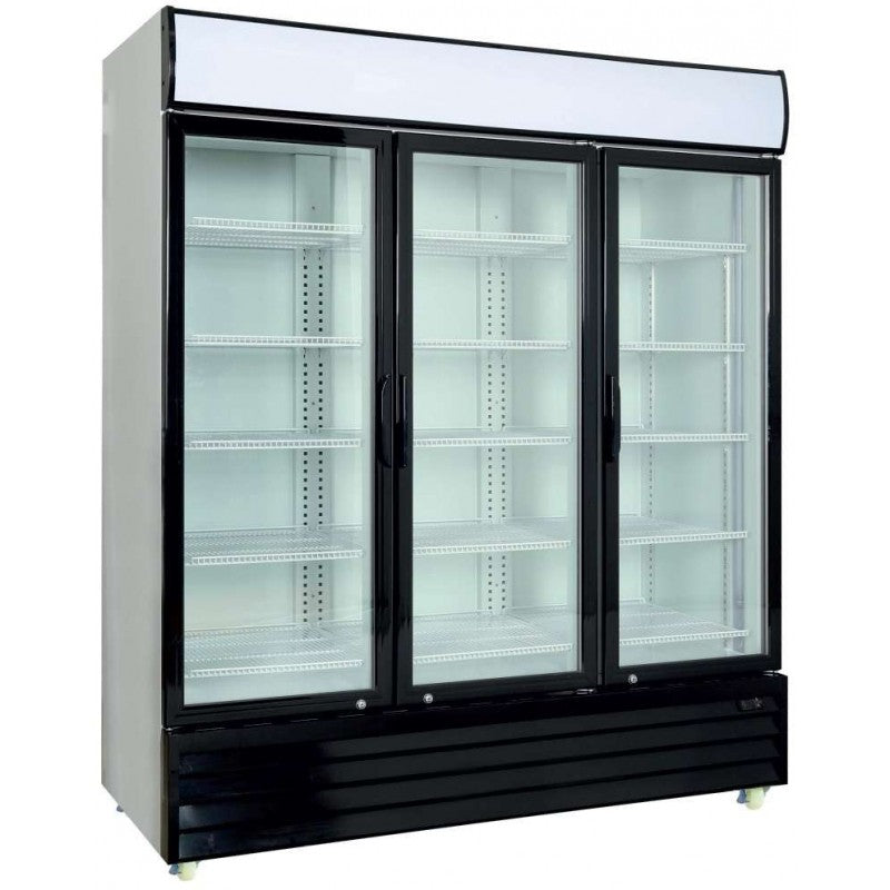 CLIMAHOSTELERIA - Armario Refrigerado Expositor 1600 Litros | 3 Puertas de Cristal CST1600