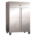 CLIMAHOSTELERIA - Armario Congelador Profesional 1200 Litros Doble Puerta Acero Inoxidable GN1200BTV | Congelador Industrial Hostelería