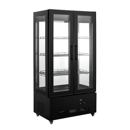 CLIMAHOSTELERIA - Vitrina Refrigerada 4 Caras de Cristal doble XC-660C