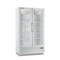 HOREKUS - Armario Expositor Refrigerado KICOOL110 con Puertas Abatibles y 4 LEDs Verticales (+2°C a +10°C)