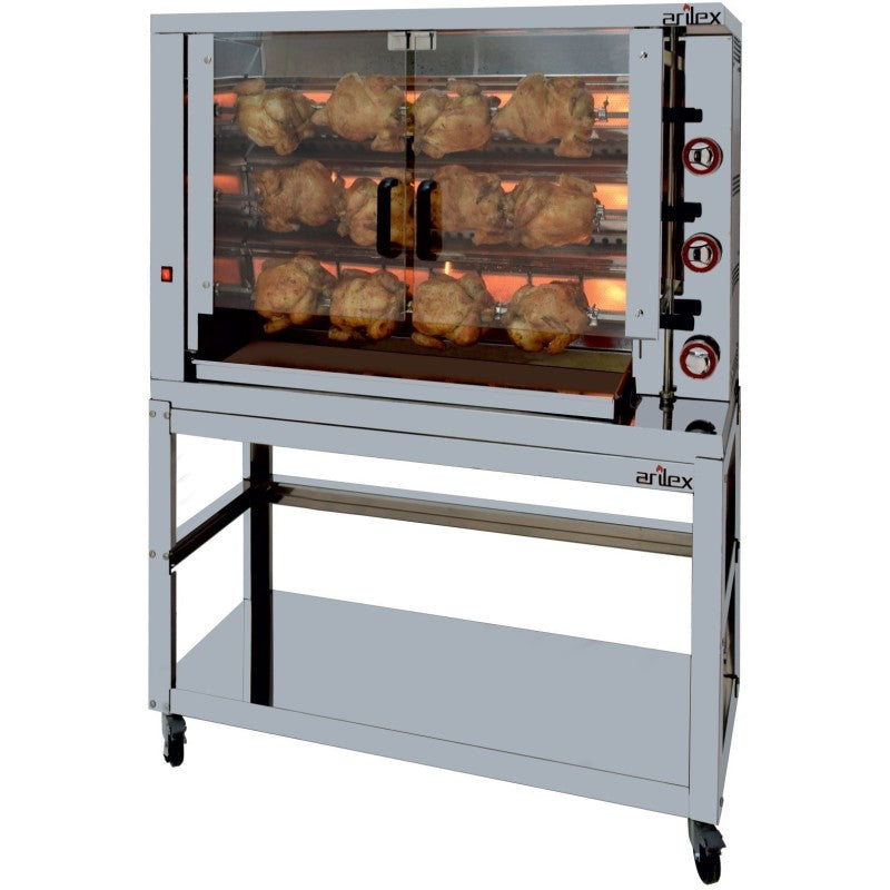Arilex asador de pollos 3ASG - vista 4